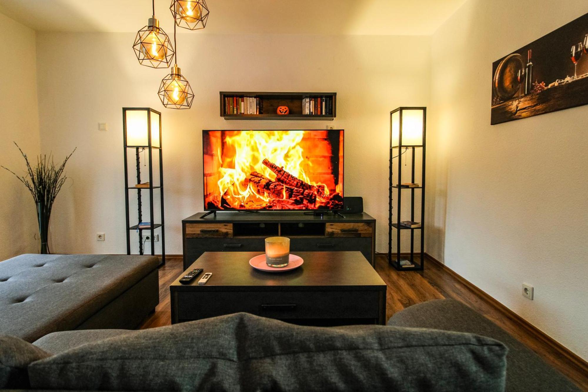 בולאיי Moderne Fewo Sky Netflix Terrasse Burgblick Boxspringbett Waschtrockner מראה חיצוני תמונה